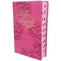 Bíblia Sagrada - Possui LETRAS GIGANTES - Harpa Cristã - Tamanho Grande - Versão Almeida - Capa Luxo - Índice - Auxílio