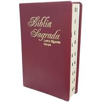 Bíblia Sagrada - Possui LETRAS GIGANTES - Tamanho Grande - Versão Almeida - Capa Luxo - Índice - Auxílios