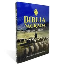 Bíblia Sagrada RC, com Harpa - Rebanho Azul - CPAD