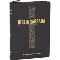 Bíblia Sagrada RC, Letra Grande - Cruz Preta