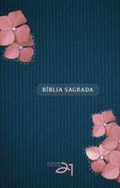 Bíblia Sagrada - Seculo 21 - Feminina com Flores - capa dura - Editora Vida Nova