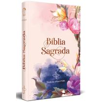 Bíblia Sagrada Tradução Oficial CNBB Letra Grande - Capa Feminina