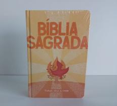 Bíblia Sagrada Tradução Oficial da CNBB -Capa laranja - Jovem - 6ª Edição - Editora CNBB Bíblia