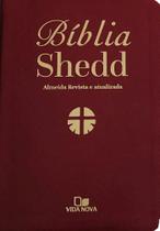 Bíblia Shedd - Couro Bonded Vinho Bíblia Shedd - Couro Bonded Vinho