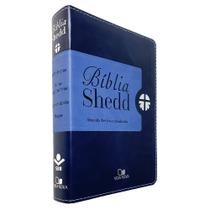 Bíblia Shedd - duotone azul - VIDA NOVA