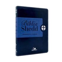 Bíblia Shedd Duotone Azul - VIDA NOVA