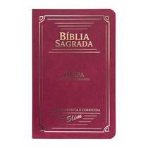 Bíblia Slim Semiflexivel Pink