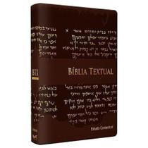 Bíblia Textual Estudo Contextual - Marrom - Bv Books Bíblia Textual Estudo Contextual - Marrom - Bv Books