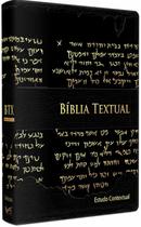 Biblia textual - luxo preta - BV FILMS BIBLIA