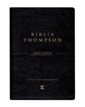Bíblia Thompson - AEC - Com Índice - Letra Grande - Capa Luxo Preta - VIDA