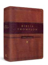 Bíblia Thompson - AEC - Letra Grande - CP Luxo Marrom Claro e escuro c/ índice - VIDA Bíblia Thompson - AEC - Letra Grande - CP Luxo Marrom Claro e escuro c/ índice - VIDA