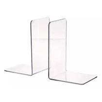 Bibliocanto Suporte Apoiador P/ Livro - Par Cristal Bibliocanto Suporte Apoiador P/ Livro - Par Cristal