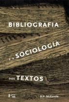 Bibliografia e a sociologia dos textos