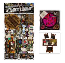 Biblioteca Roleplaying Objects Wizards, 68 unidades para RPG DnD 5E, Pathfinder e Warhammer