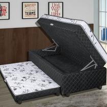 Bibox Solteiro com Espuma - Baú e Auxiliar (espuma 5cm) Bibox Solteiro com Espuma - Baú e Auxiliar (espuma 5cm)