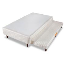 Bibox Sommier Plus Orthocrin Bege PM13 Solteiro - 88x188x26