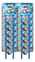 Bic Barbeador Acqua 3 Azul Cartela 12 Unidades Bic Barbeador Acqua 3 Azul Cartela 12 Unidades