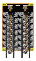 Bic Barbeador Intensity 3 Preto Cartela 12 Unidades