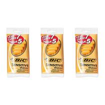 Bic Sensitive Shaver Aparelho de Barbear C/7 (Kit C/03) Bic Sensitive Shaver Aparelho de Barbear C/7 (Kit C/03)
