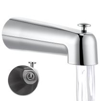 Bica para Banheira Dreyoo 18 cm Cromada com Desviador Bica para Banheira Dreyoo 18 cm Cromada com Desviador