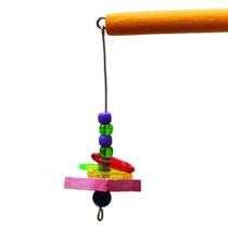 Bica Pedra Badalo com Poleiro Kakatoo Bica Pedra Badalo com Poleiro Kakatoo