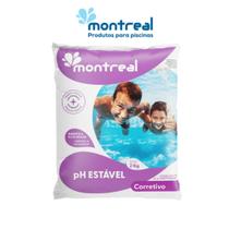 Bicabornato de sódio pH estável para piscina 2kg Montreal