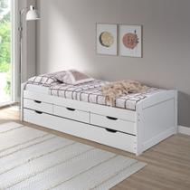 Bicama 90 Cm X 190 Cm Madeira Maciça