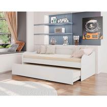 Bicama Babá Ambiente Ariel Branco Acetinado Carolina Bicama Babá Ambiente Ariel Branco Acetinado Carolina