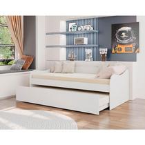 Bicama Babá Ambiente Ariel Branco Acetinado Carolina Bicama Babá Ambiente Ariel Branco Acetinado Carolina