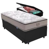 Bicama Baú + Colchão Four Season Molas V-tech Solteiro