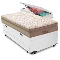 Bicama Baú + Colchão Los Angeles Molas V-tech Solteiro