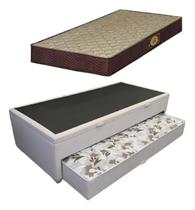 Bicama Baú com Colchão Confortável.