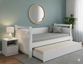 Bicama Bella Funcional com Auxiliar para Quarto Compacto