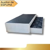 Bicama Box Base Solteiro Com Cama Auxiliar De Espuma 2x1 88