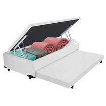 Bicama Box Baú Solteiro Baú Branco V-tech