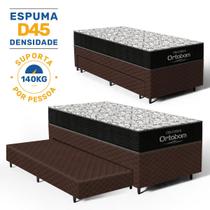 Bicama Box Colchão de Espuma D45 Ortobom com Cama Auxiliar Bicama Box Colchão de Espuma D45 Ortobom com Cama Auxiliar