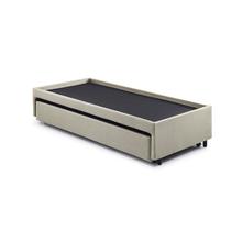 Bicama Box para Dois Colchões Solteiro Linho