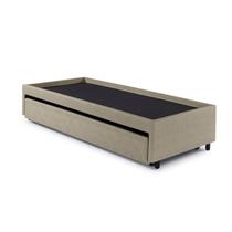 Bicama Box para Dois Colchões Solteiro material sintético