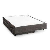 Bicama Casal com Cama Auxiliar Molas Herval Suite Master, Sem Colchão, 34x138x188 cm Bicama Casal com Cama Auxiliar Molas Herval Suite Master, Sem Colchão, 34x138x188 cm