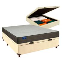 Bicama com Baú + Colchão Casal D33 Inducol