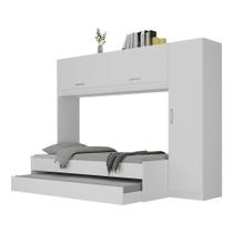 Bicama Com Colchão Incluso E Guarda-roupas/roupeiro Multimóveis Branco Bicama Com Colchão Incluso E Guarda-roupas/roupeiro Multimóveis Branco