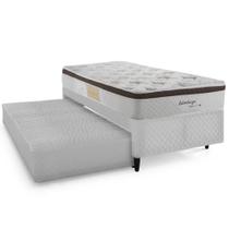Bicama de Solteiro com Cama Auxiliar Herval Edimburgo, 57x88x188 cm Bicama de Solteiro com Cama Auxiliar Herval Edimburgo, 57x88x188 cm