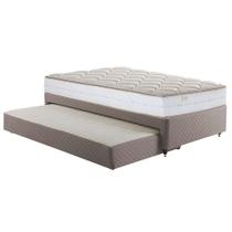 Bicama de Solteiro com Cama Auxiliar Herval Joy, Espuma Alto Suporte, 60x88x188 cm Bicama de Solteiro com Cama Auxiliar Herval Joy, Espuma Alto Suporte, 60x88x188 cm