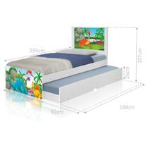 Bicama Dinossauros no Lago