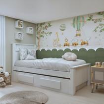 Bicama Infantil 2 Gavetas Athenas Kids - Móveis Lopas Bicama Infantil 2 Gavetas Athenas Kids - Móveis Lopas