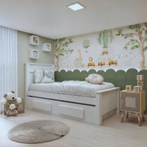 Bicama Infantil 2 Gavetas Athenas Kids