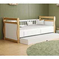 Bicama Infantil 2 Gavetas em MDF Maria Móveis Peroba