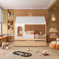 Bicama Infantil Casinha com Led e Janela New Garden Casatema MadeiraOriginals