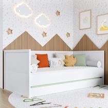 Bicama Infantil Coleção Wood Cor Branca Divicar Bicama Infantil Coleção Wood Cor Branca Divicar