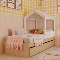 Bicama Infantil com Casinha 2 em 1 montessoriana Linha Play Quater Móveis